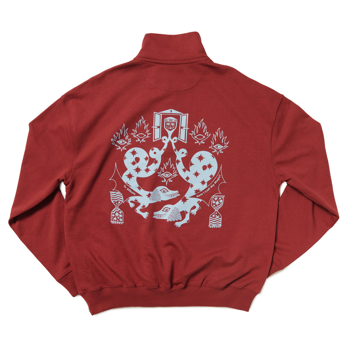 "Have I Lost My Magic?“ Half-Zip-Pullover