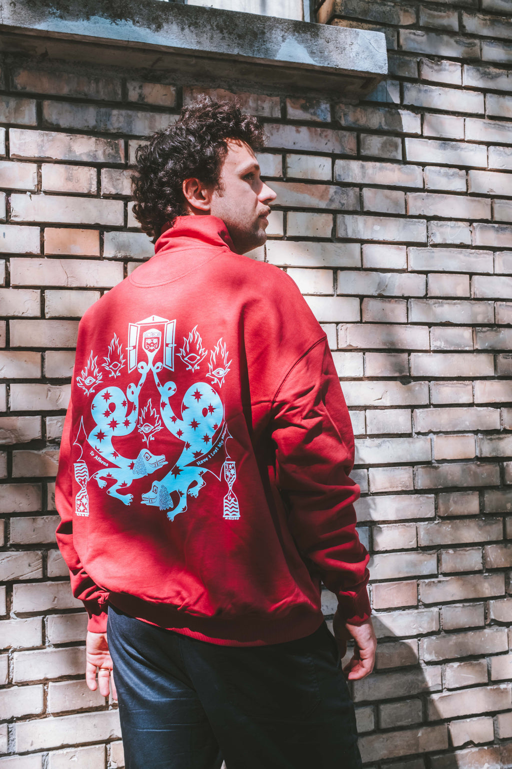 "Have I Lost My Magic?“ Half-Zip-Pullover