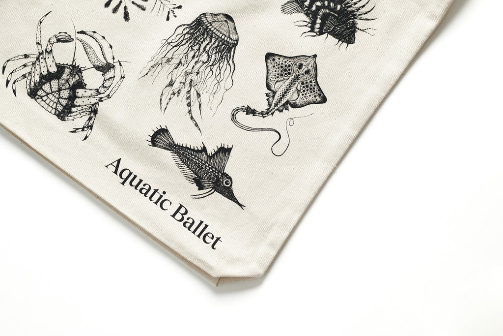 "Aquatic Ballet" Stoff-Bag