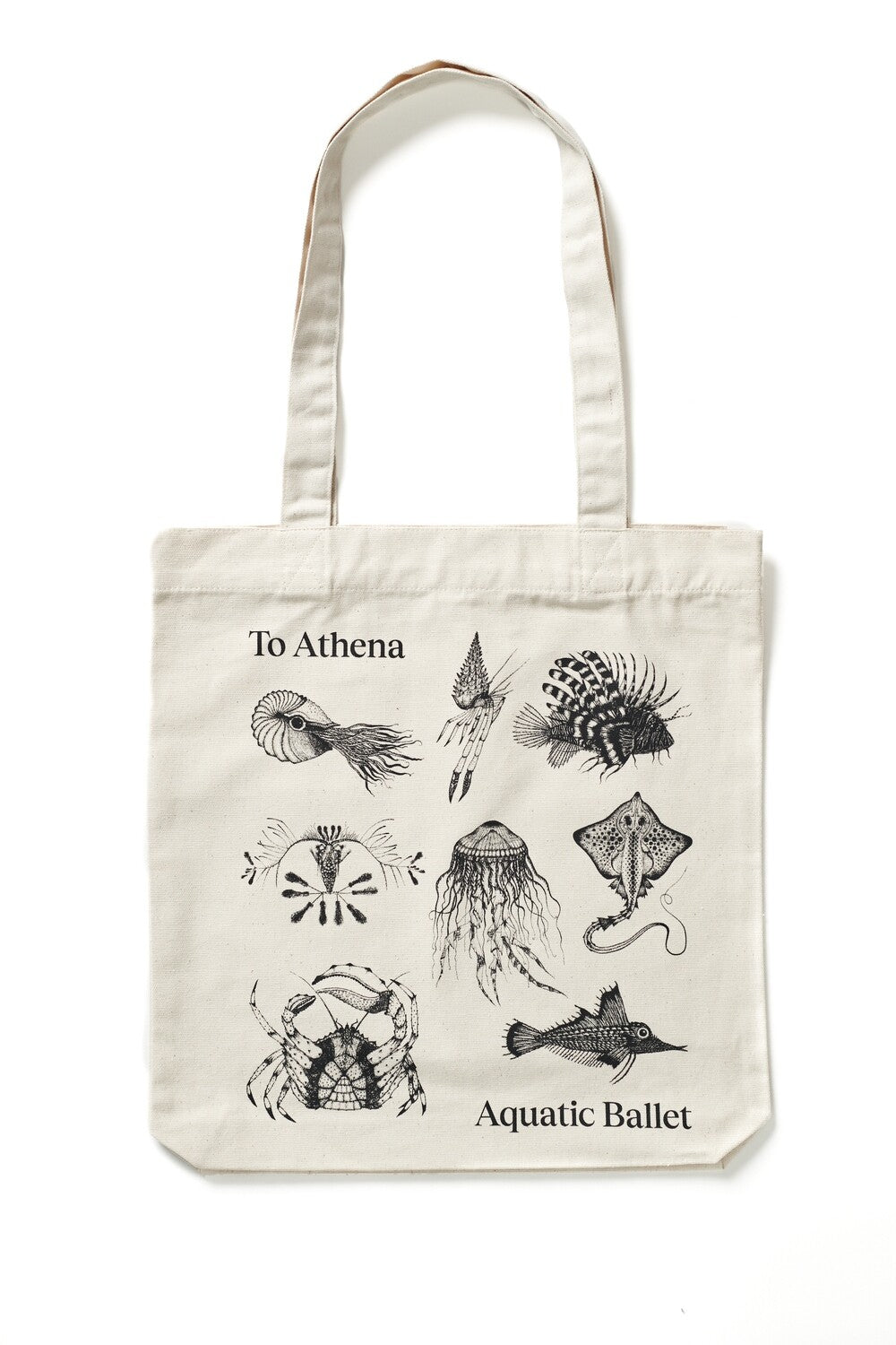 "Aquatic Ballet" Stoff-Bag